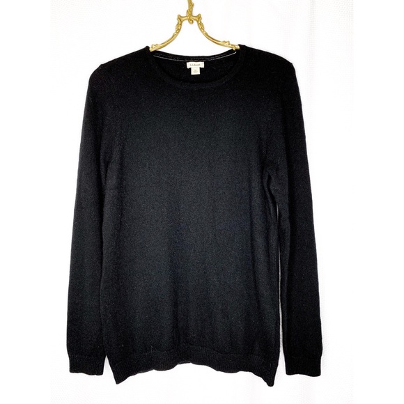 L.L. Bean Sweaters - L.L. Bean 100% cashmere black pullover